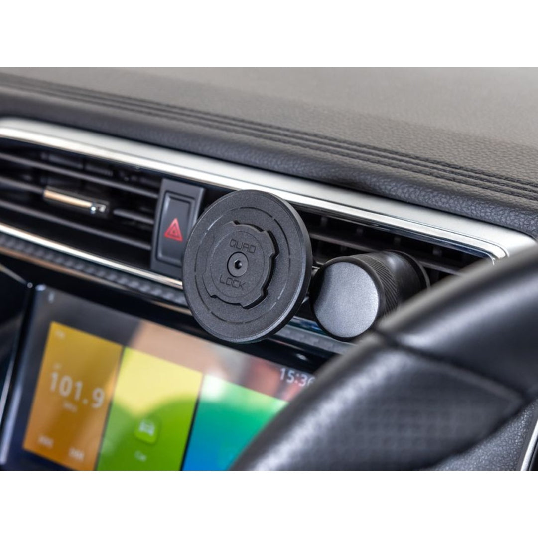 Quad Lock Car Mount VNT – Auto-Halterung – Lüftungsschlitz, drehbar – Schwarz