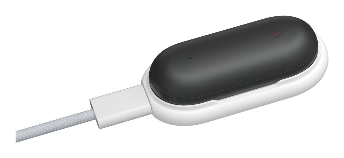 Plaud Note AI PIN – Digitales Diktiergerät – 64 GB, USB-C, Mikrofon, Akkubetrieb – Schwarz