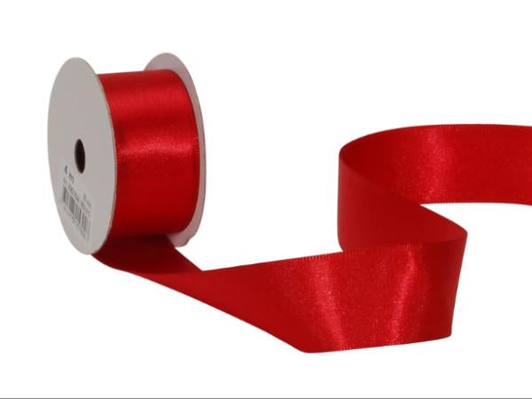 Spyk Geschenkband Satin Rot – 25 mm × 4 m – 1 Stk.