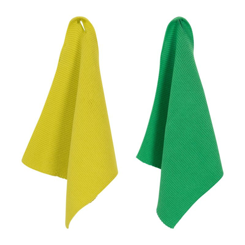 PAD Reinigungstuch – assortiert – 25 × 25 cm – Baumwolle – 2er-Set
