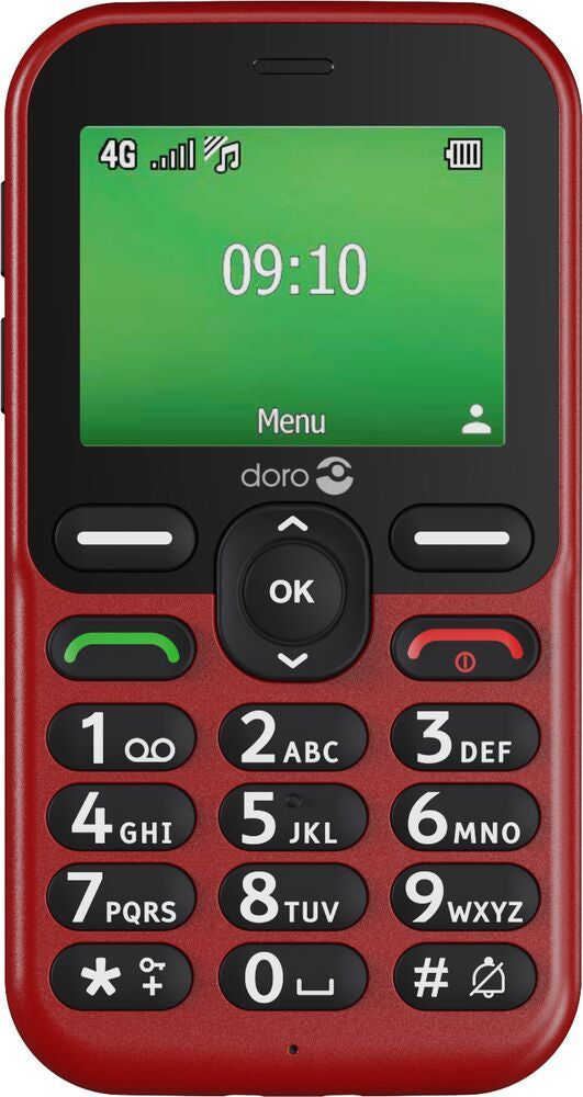 Doro Leva E10 – 2,4" – Rot