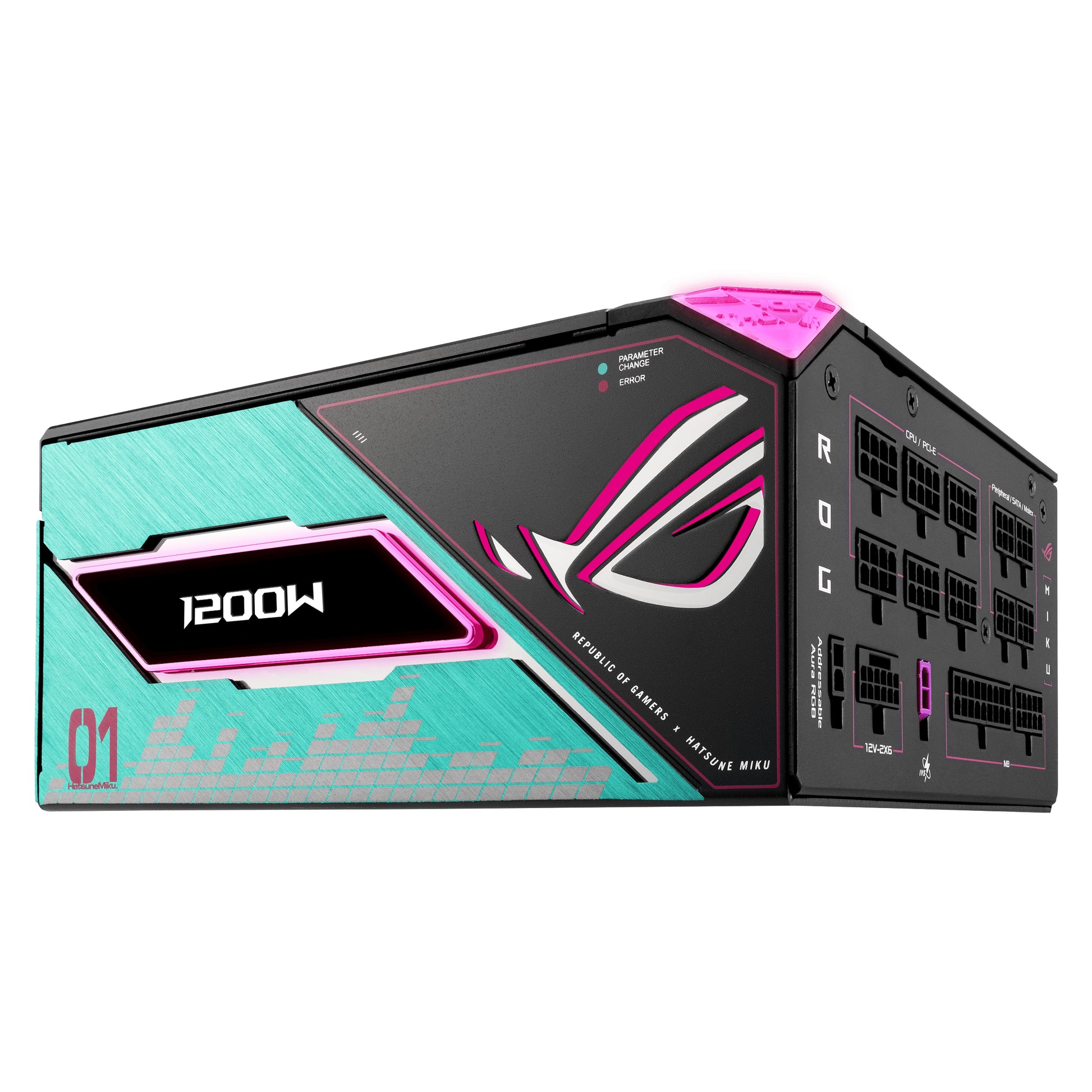 ASUS ROG Thor 1200P3 ATX-Netzteil 1200 W 80 PLUS Platinum – vollmodular, ATX 3.1, 12VHPWR
