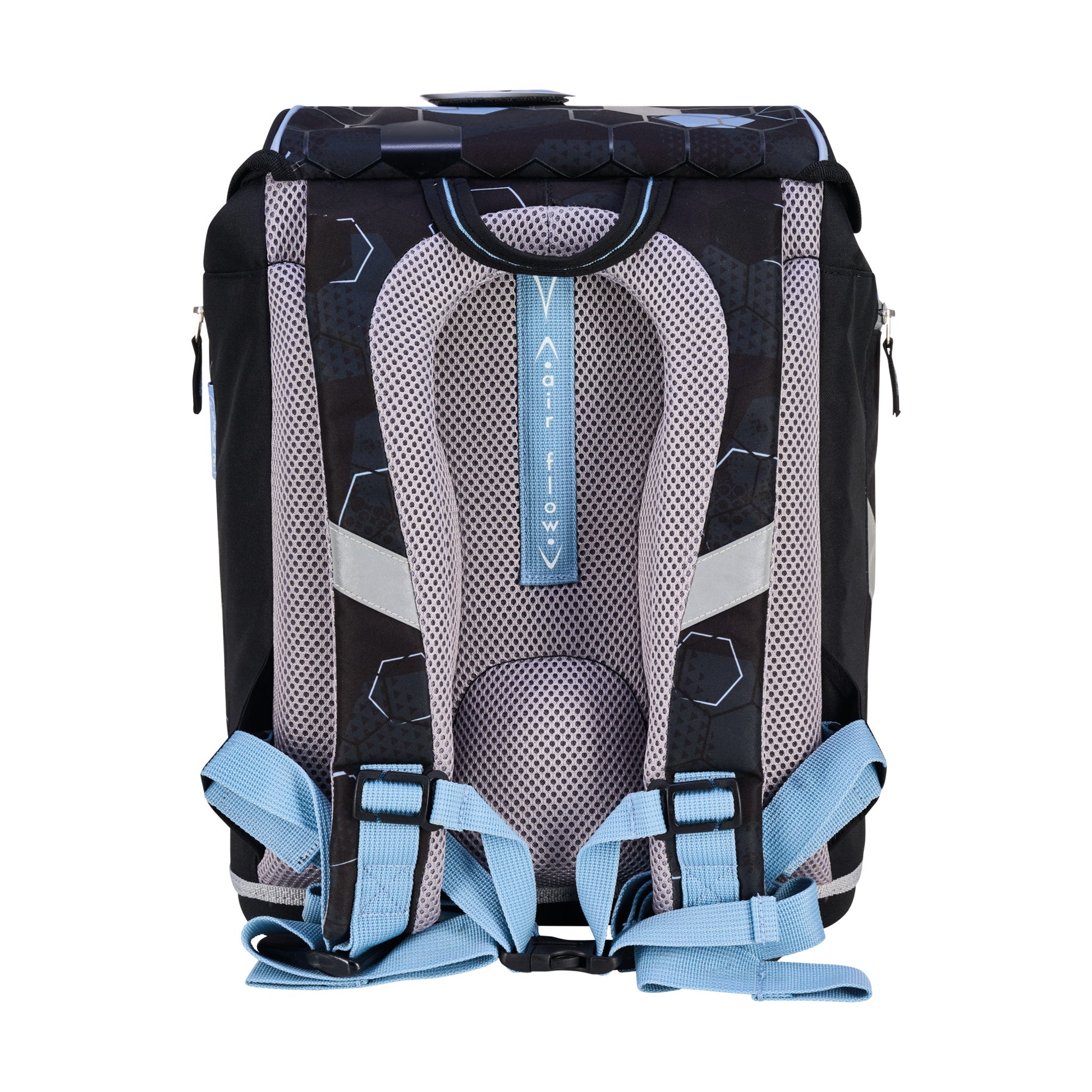 Herlitz SoftLight – Schulrucksack-Set 5-teilig, Cyber Soccer, 18 l, 28×38×23 cm