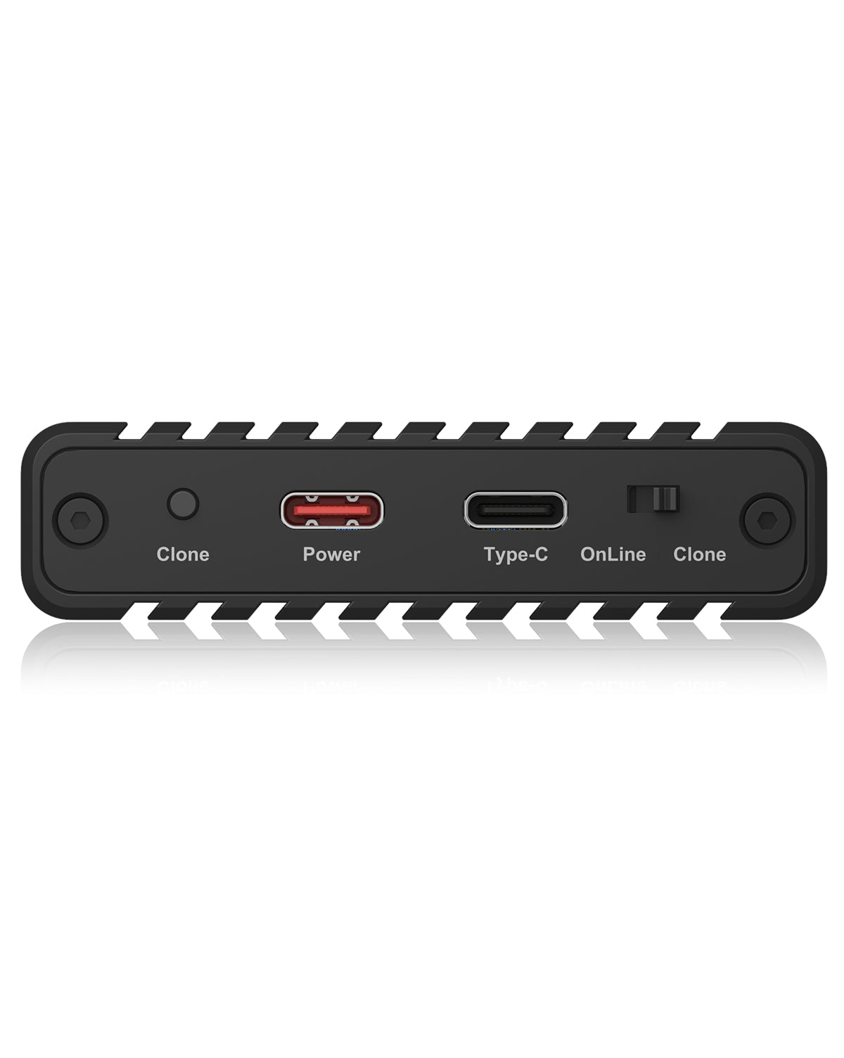 ICY BOX IB-2817MCL-C31 – 2-Bay SSD-Gehäuse – M.2 NVMe (30/42/60/80 mm), USB-C 3.2 Gen 2 (10 Gbit/s)
