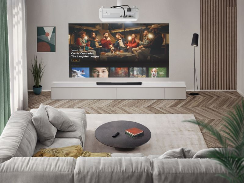 ViewSonic LX750-4KE – Standard DLP Laser, 4K UHD, 4000 ANSI Lumen
