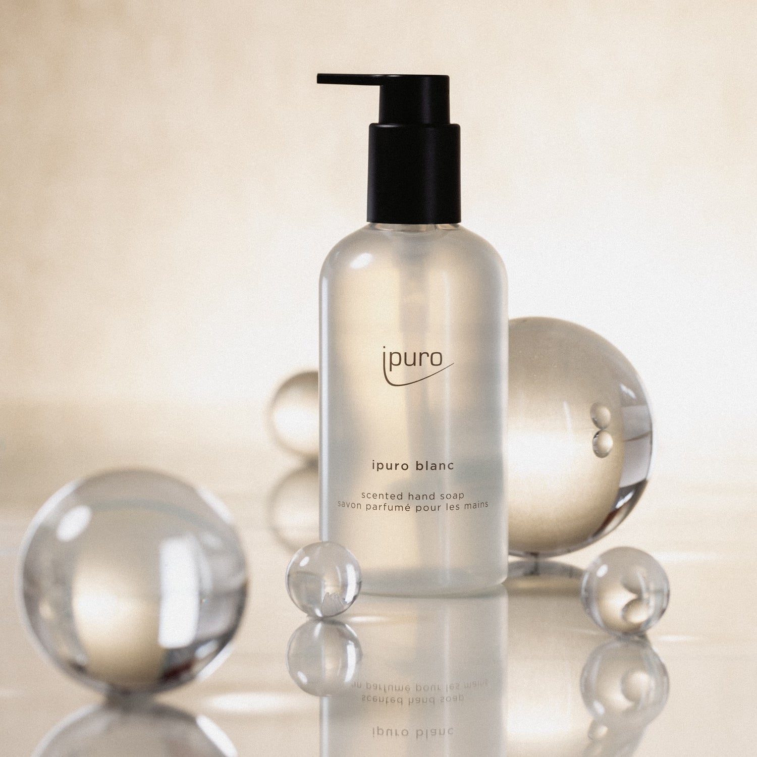 Ipuro Flüssige Handseife – Zitrone – Pumpflasche – 250 ml