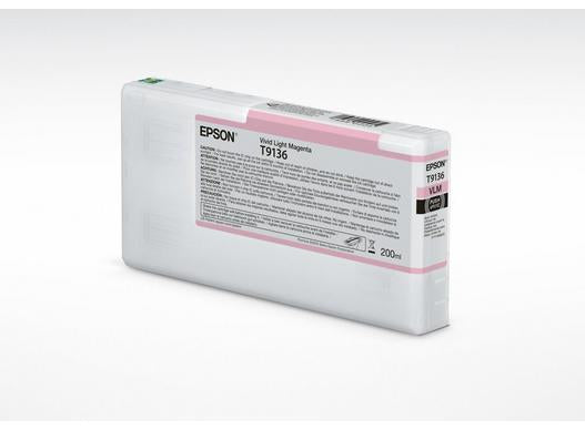 Epson C13T91360N Magenta Tintenpatrone (Original) – 200 ml – für Epson SureColor SC-P5000