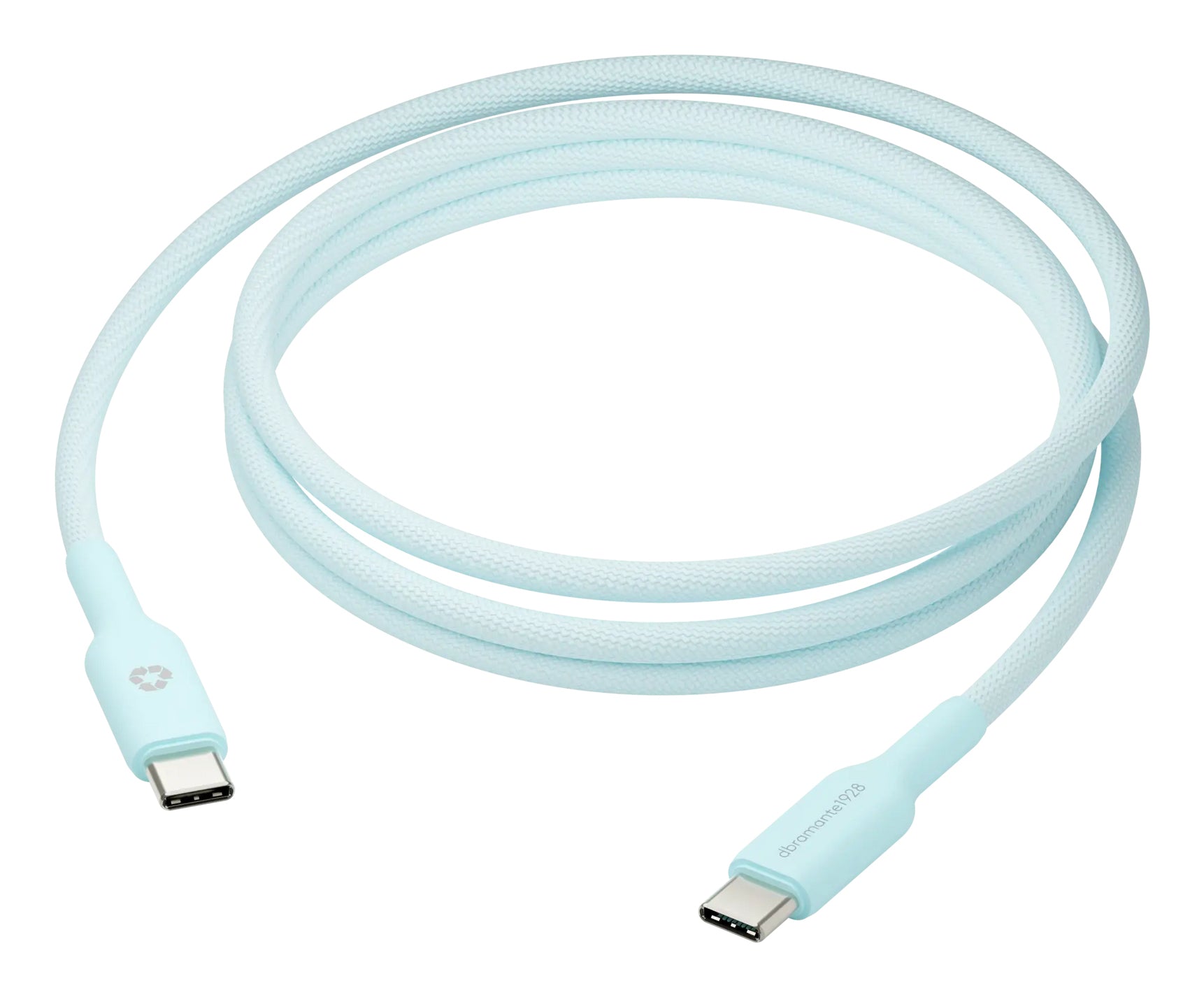 dbramante1928 USB-C auf USB-C Kabel – USB 2.0 (480 Mbit/s) – 1,5 m – PD 60 W – Blau
