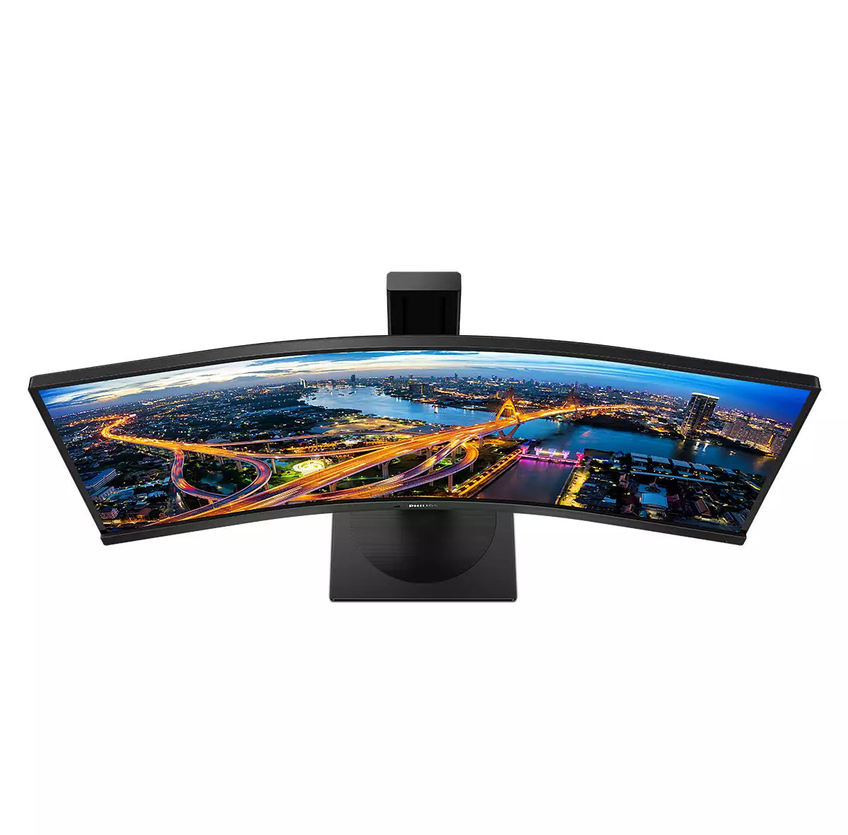 Philips 345B1C/00 – Monitor, 34", 3440 × 1440, VA, 100 Hz, 300 cd/m², Gebogen, VESA 100 × 100, Schwarz