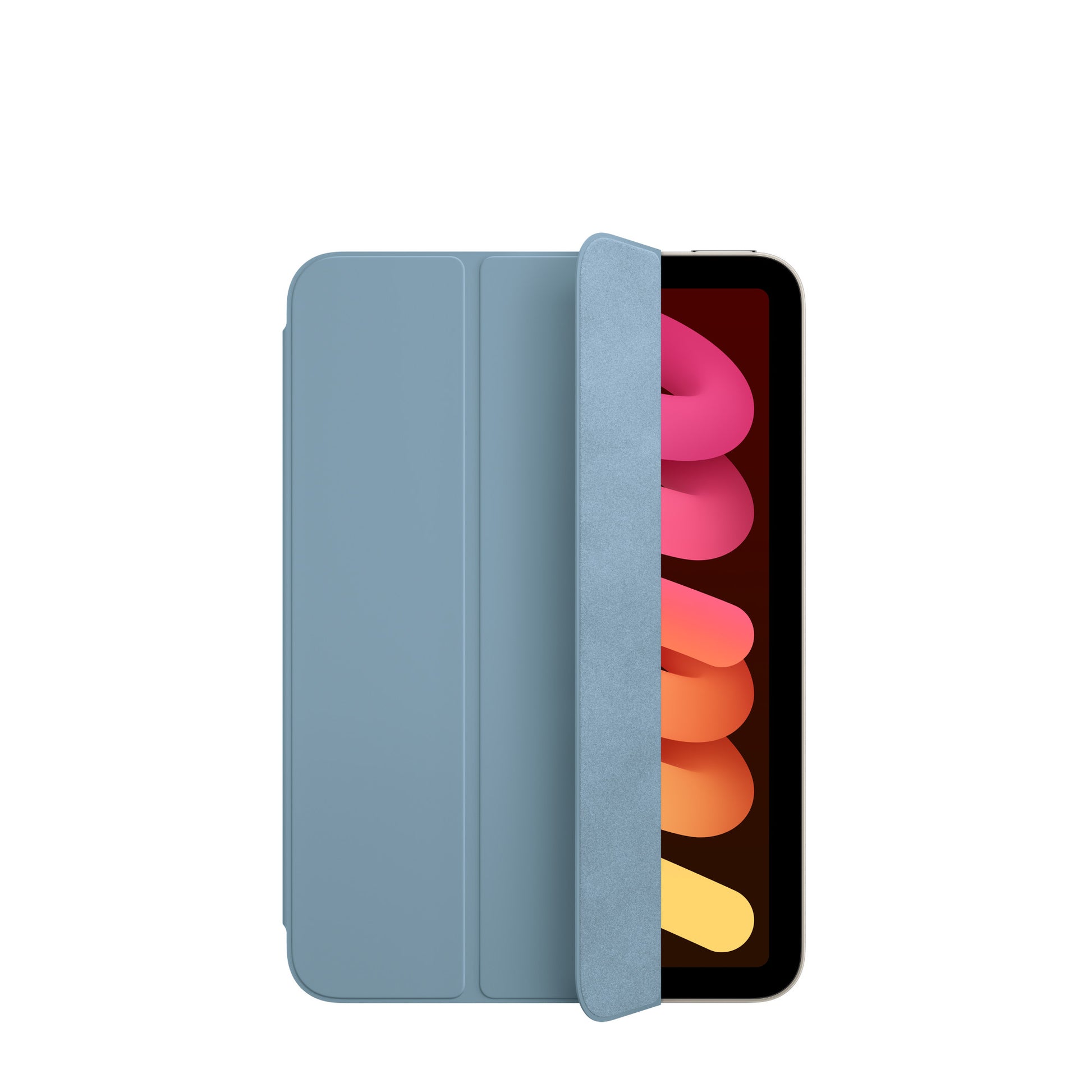 Apple Smart Folio Notebook-Schutzhülle – für iPad mini (7. Gen., 8,3") Polyurethan (PU), Hellblau