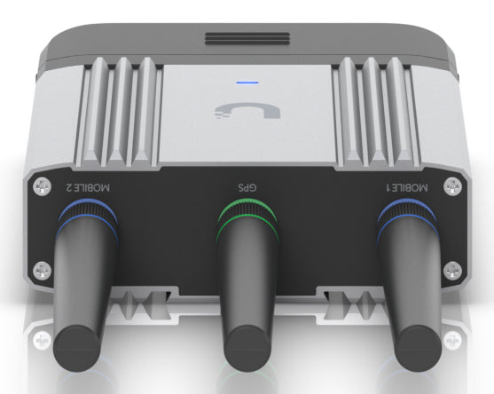 Ubiquiti LTE-Router, Wi-Fi 4, Einzelband 2,4 GHz, bis 300 Mbit/s, 4G (Cat 4), Nano-SIM, 2x RJ-45 (1G), PoE
