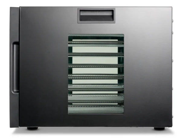 Solis Dörrgerät VitaDry SEV – 8 Edelstahlschalen, 850 W, 48 h Timer – schwarz