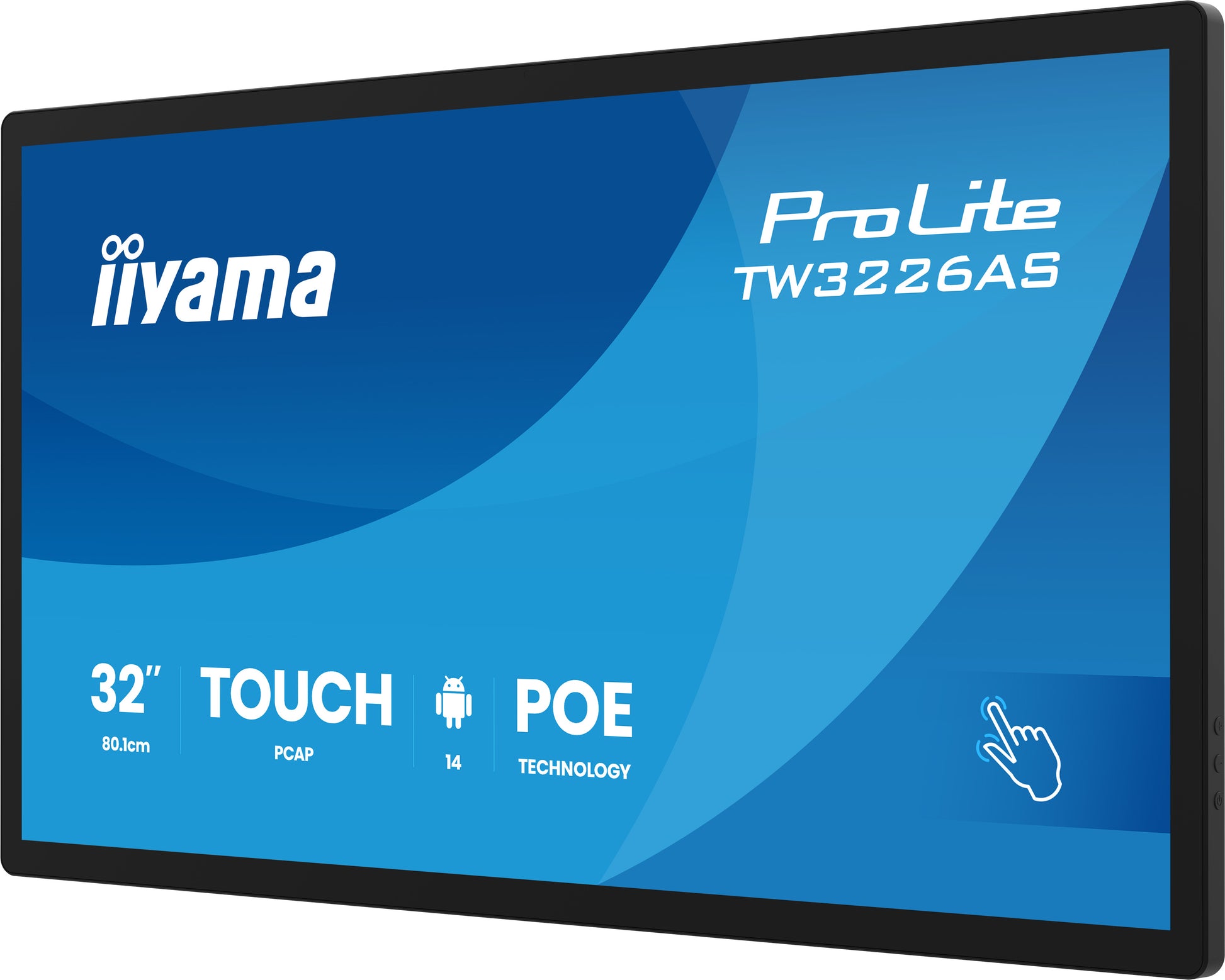 iiyama ProLite 31,5" FHD Touch – 500 cd/m²