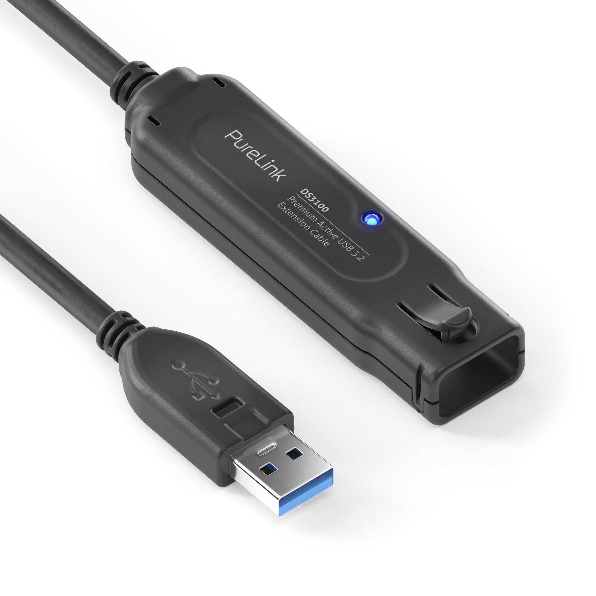 PureLink USB-Kabel, USB-A zu USB-A, 0,15 m, USB 3