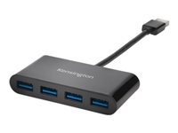 Kensington UH4000 USB-Hub – USB 3.0, 4× USB-A, für Windows/macOS