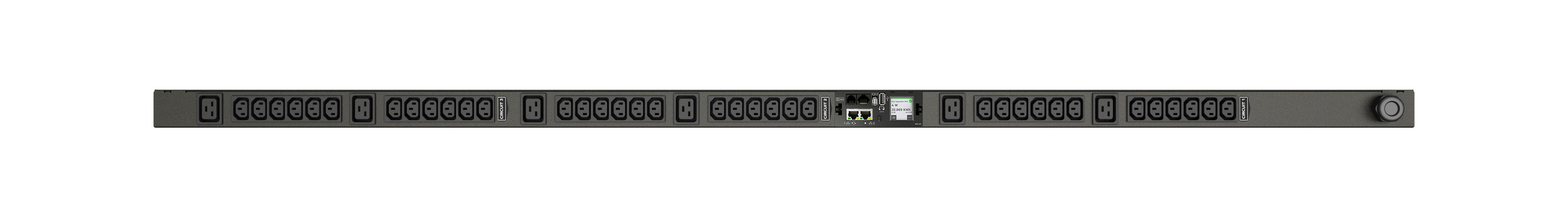 Vertiv Geist VP4G20AE – Rack-PDU überwacht, 3-phasig, 36× IEC C13 + 6× IEC C19, 16 A, 11,0 kW