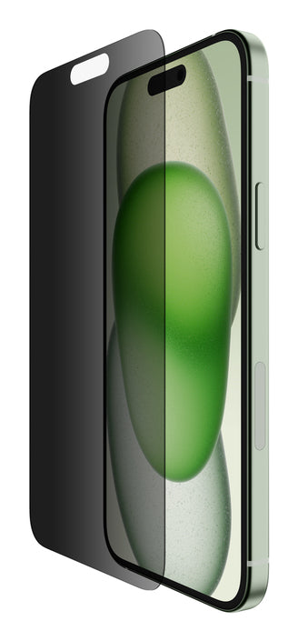 Belkin Displayschutz ScreenForce InvisibleGlass – für Apple iPhone 16 Plus/15 Plus/14 Pro