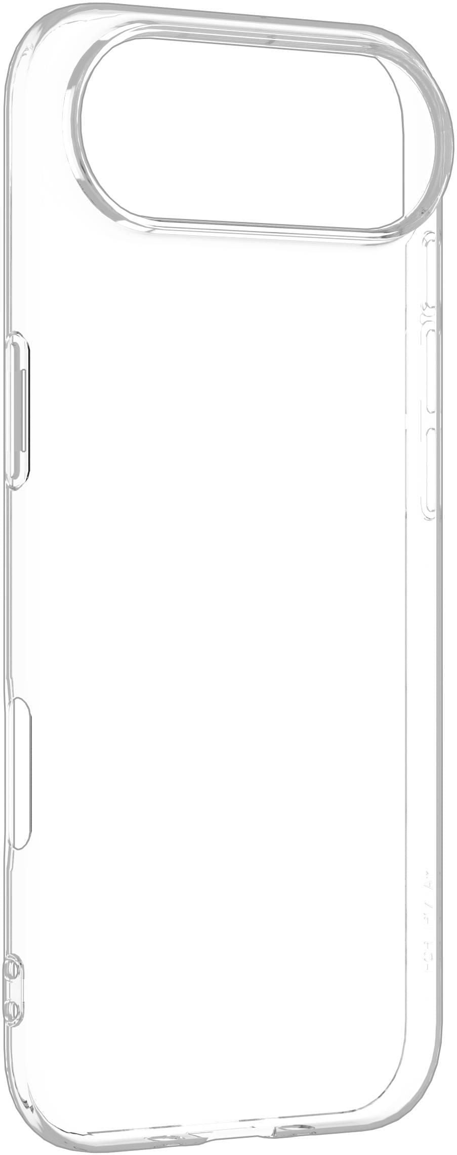 eSTUFF INFINITE (GRS) VIENNA Backcover – für Apple iPhone 17 Air, TPU, Transparent, bis 1,2 m sturzsicher