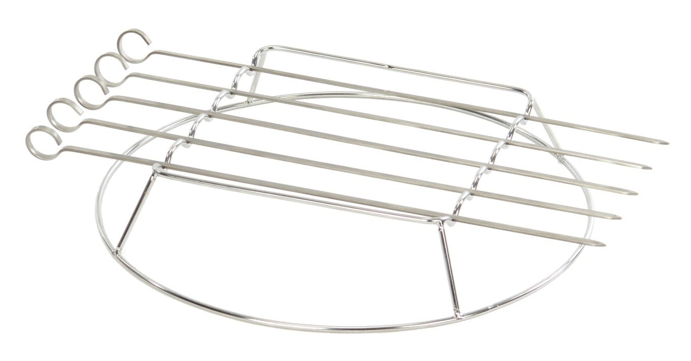 LANDMANN Spiesse 38 cm, 5 Stk., Edelstahl, grau