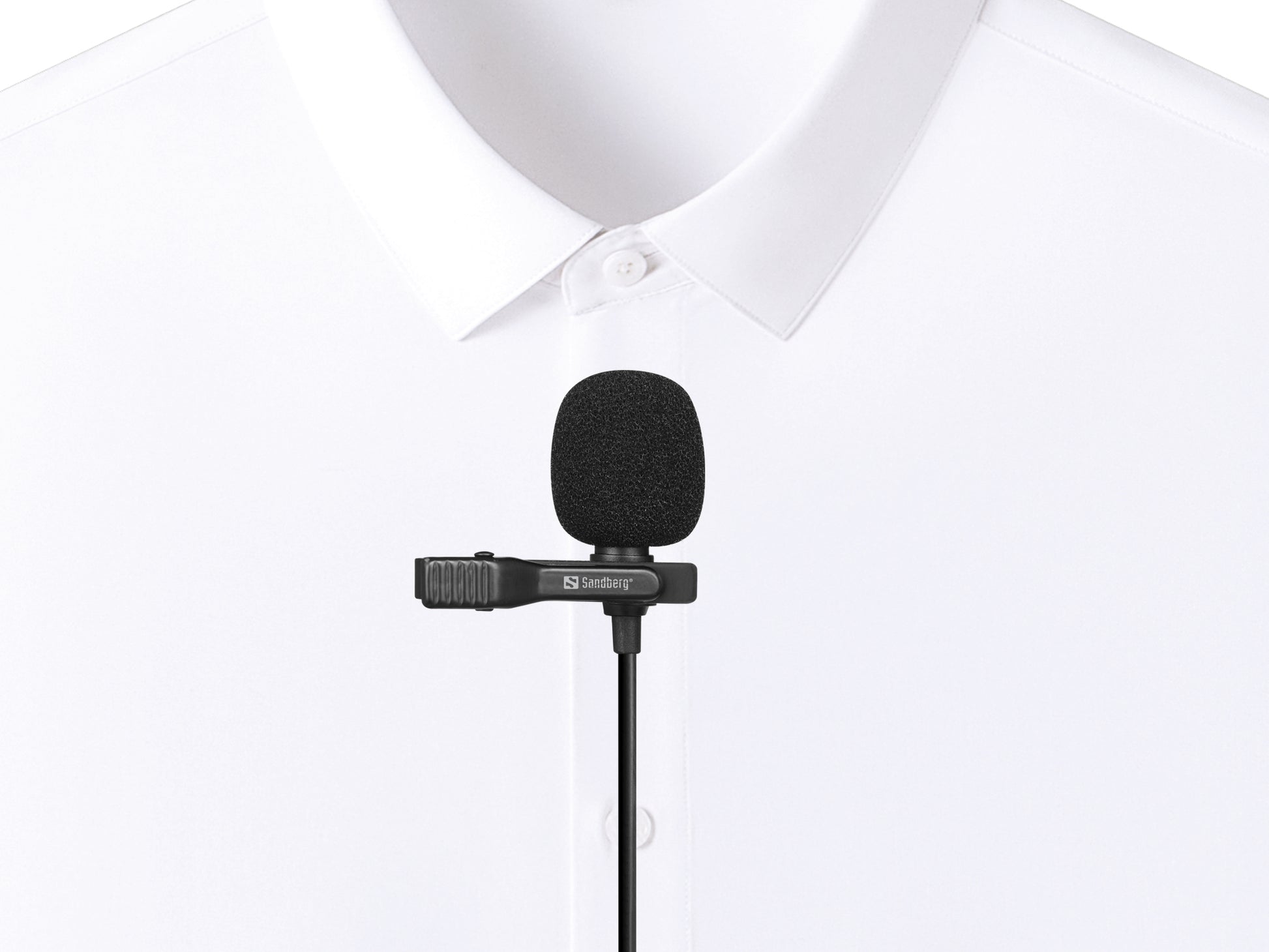 Sandberg Streamer – Lavalier-/Ansteckmikrofon, USB