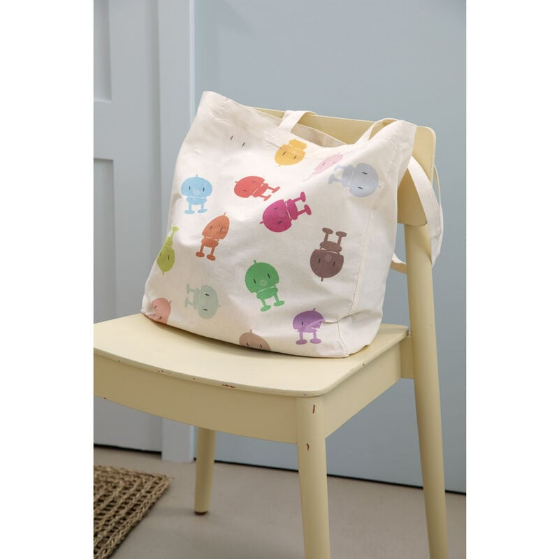 Hoptimist Stofftasche, Baumwolle, Mehrfarbig, 400×460 mm