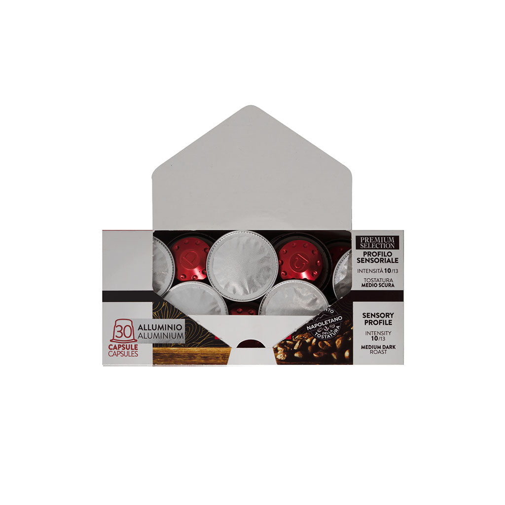 Kimbo Napoli – Kapseln für Nespresso – Espresso, Intensität 10, 30 Kapseln