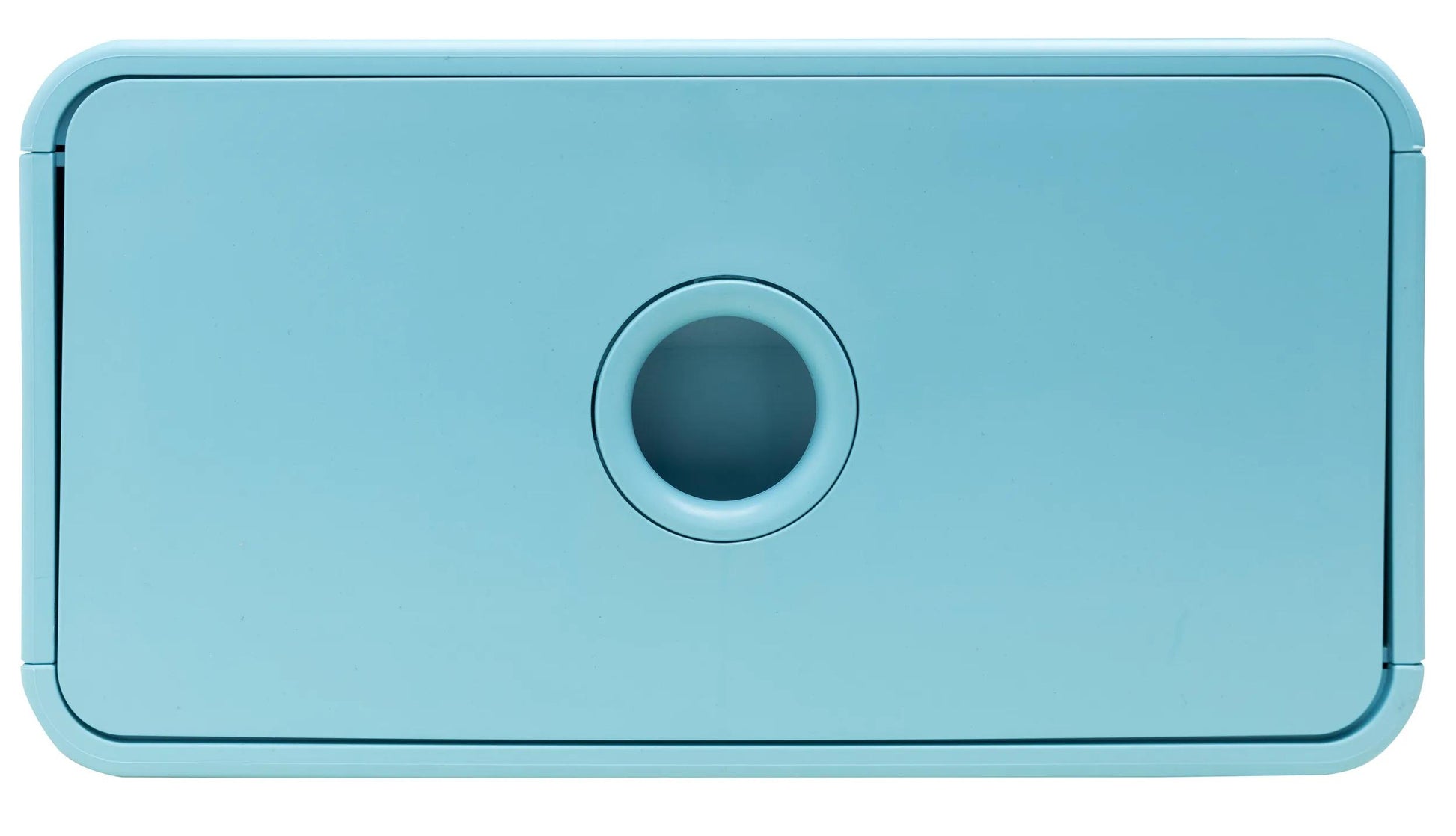 Exacompta SKANDI Schubladenelement – 1 Schublade, für A5+, blau, Polystyrol (PS), B 190 × H 107 × T 265 mm