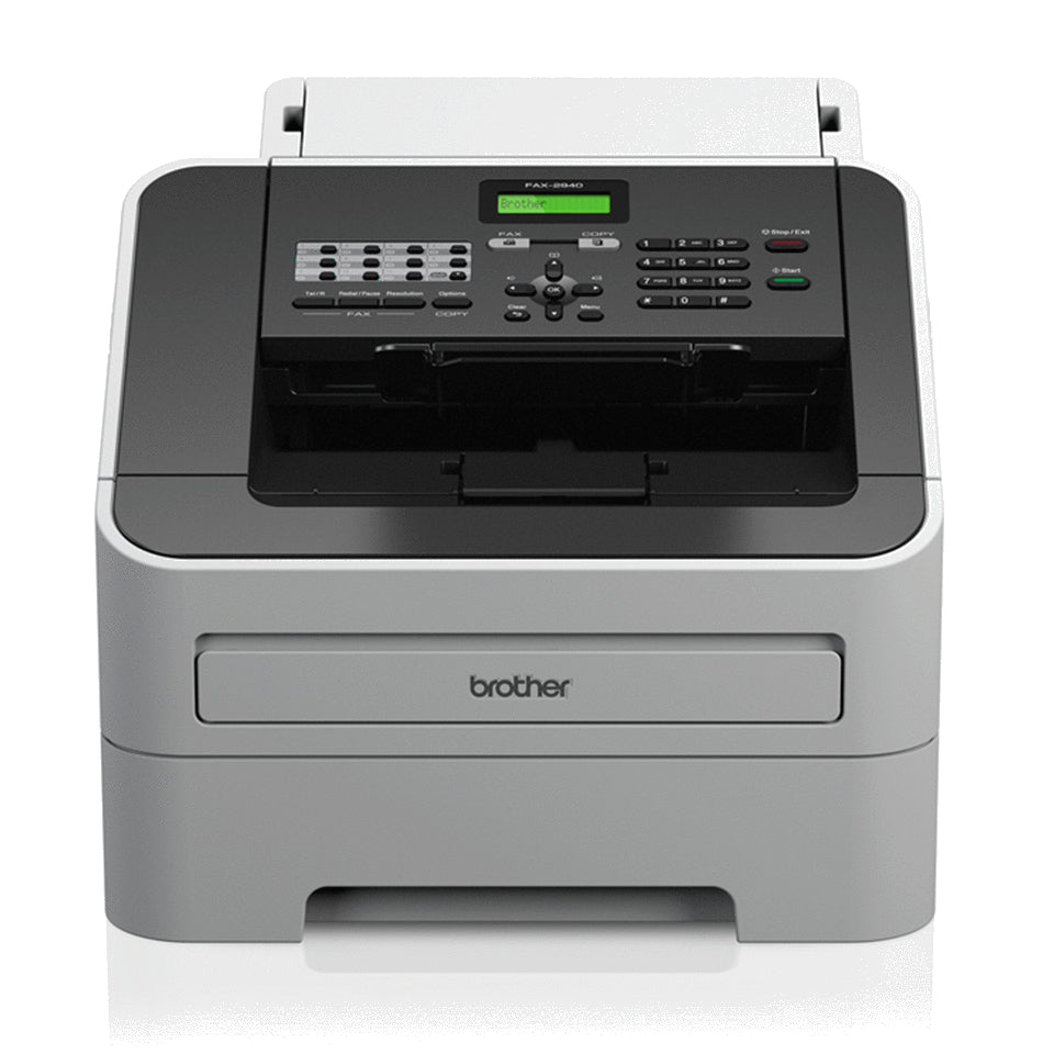 Brother Laserfax 2940 – 20 Seiten/Min., 33,6 kbit/s, ADF 20 Blatt, 250 Blatt