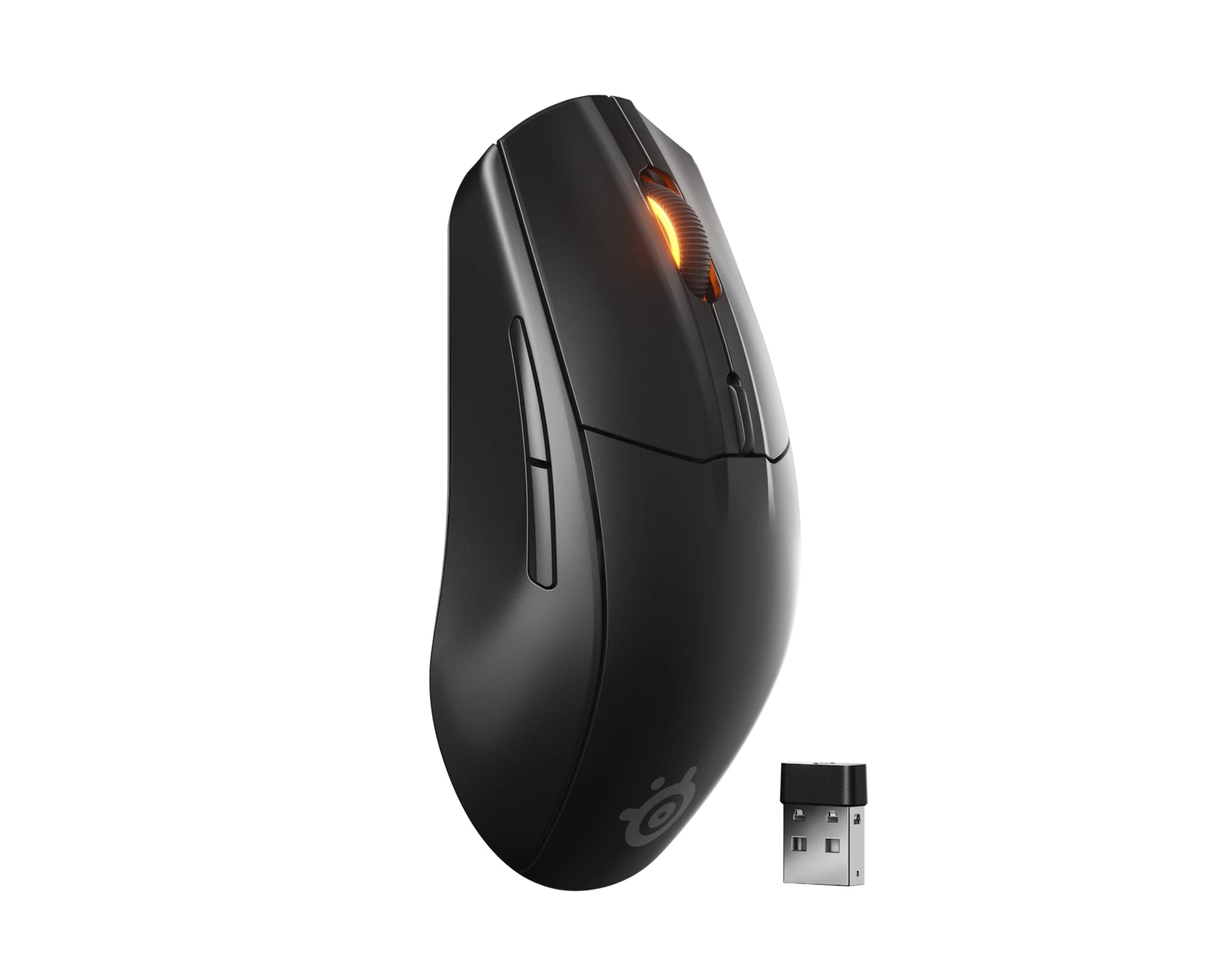 SteelSeries Rival 3 Wireless Gen 2 Gaming-Maus – kabellos, für Rechtshänder, umschaltbare DPI, schwarz