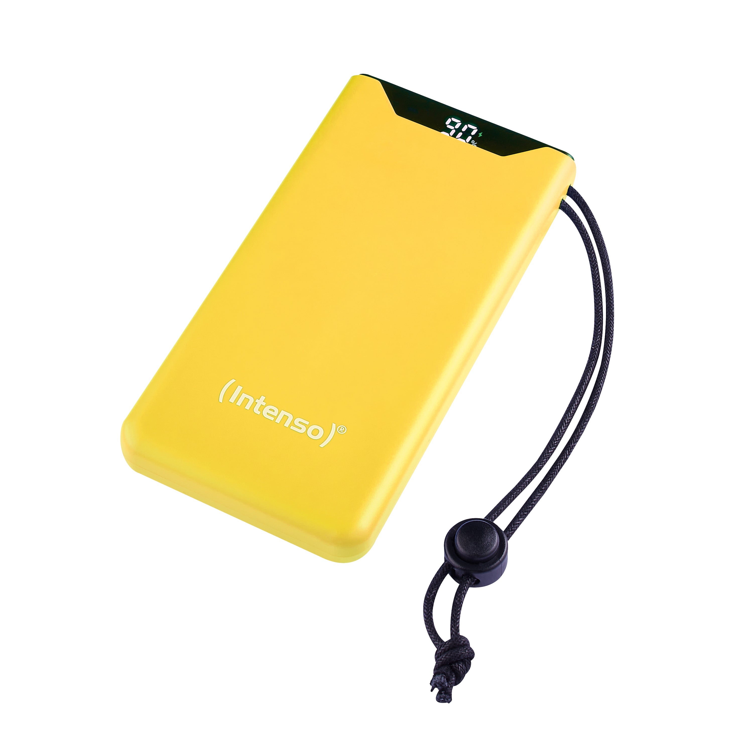 Intenso F10000 Powerbank 10'000 mAh – 20 W PD, 1× USB-C, 1× USB-A, Gelb