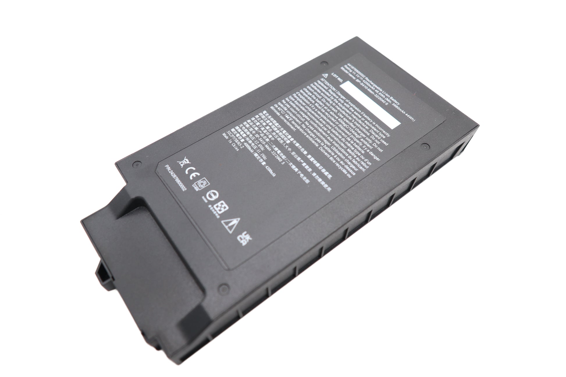 Vistaport Notebook-Akku – für Getac S410 – 46,6 Wh, 11,1 V – Schwarz