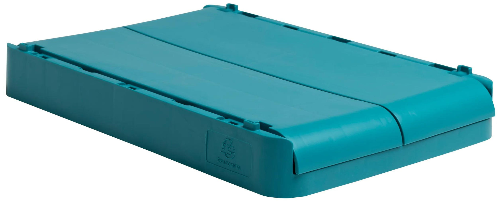 Exacompta Smart Case Midi Aufbewahrungsbox B 276 × H 120 × T 188 mm – für A5+, faltbar, blau