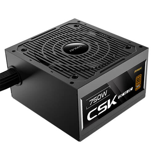 Antec CSK750DC EC ATX Netzteil 750 W 80 PLUS Bronze – nicht modular, ATX 2.52 – PCIe 5.1 kompatibel