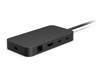 Microsoft Surface USB4 Dock – für Surface (Auswahl), USB-Port, schwarz