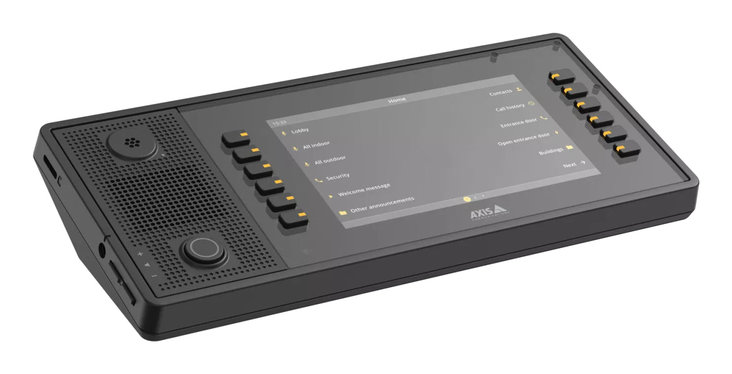 AXIS C6110 – Konferenzmikrofon, PoE, für IP, SIP, schwarz