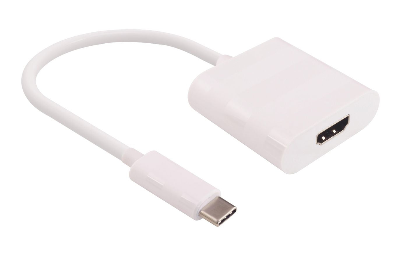 Microconnect USB-C-zu-HDMI-Adapter – 4K (3840 × 2160) @ 30 Hz, 0,15 m, Schwarz