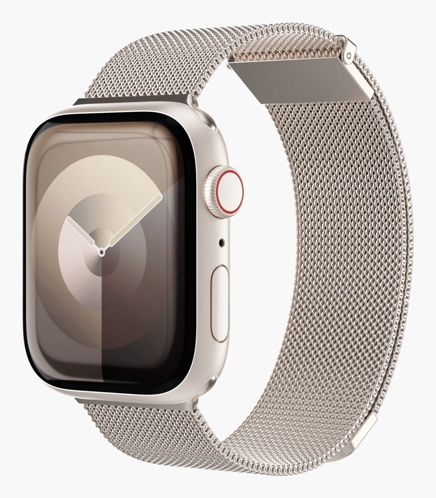 Vonmählen Milanese Loop 2 – Champagner, für Apple Watch