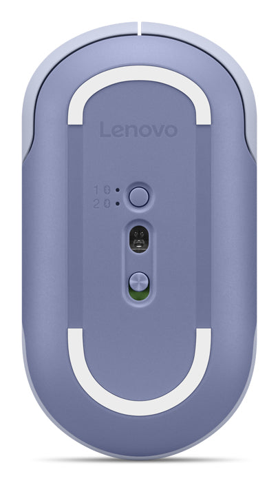 Lenovo 350 – Maus – Kabellos (Bluetooth), 2400 DPI, Beidhändig, Blau