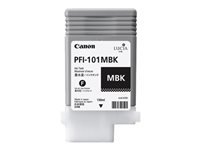 Canon Tintenpatrone PFI101MBK, schwarz, ca. 130 ml, original – für Canon-Drucker