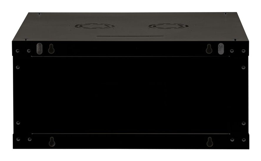 ROLINE Basic Plus – 19" Wandverteiler 4U, IP20, abschliessbar, 600 × 600 × 290 mm, schwarz, Stahl