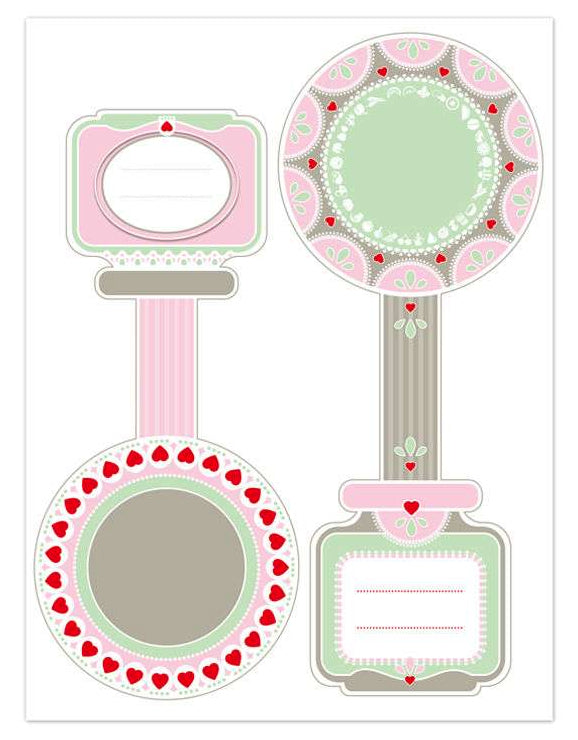 Dr. Oetker Haftetiketten – rund, wiederablösbar, mehrfarbig, Bogen 120 × 165 mm, für Einmachgläser