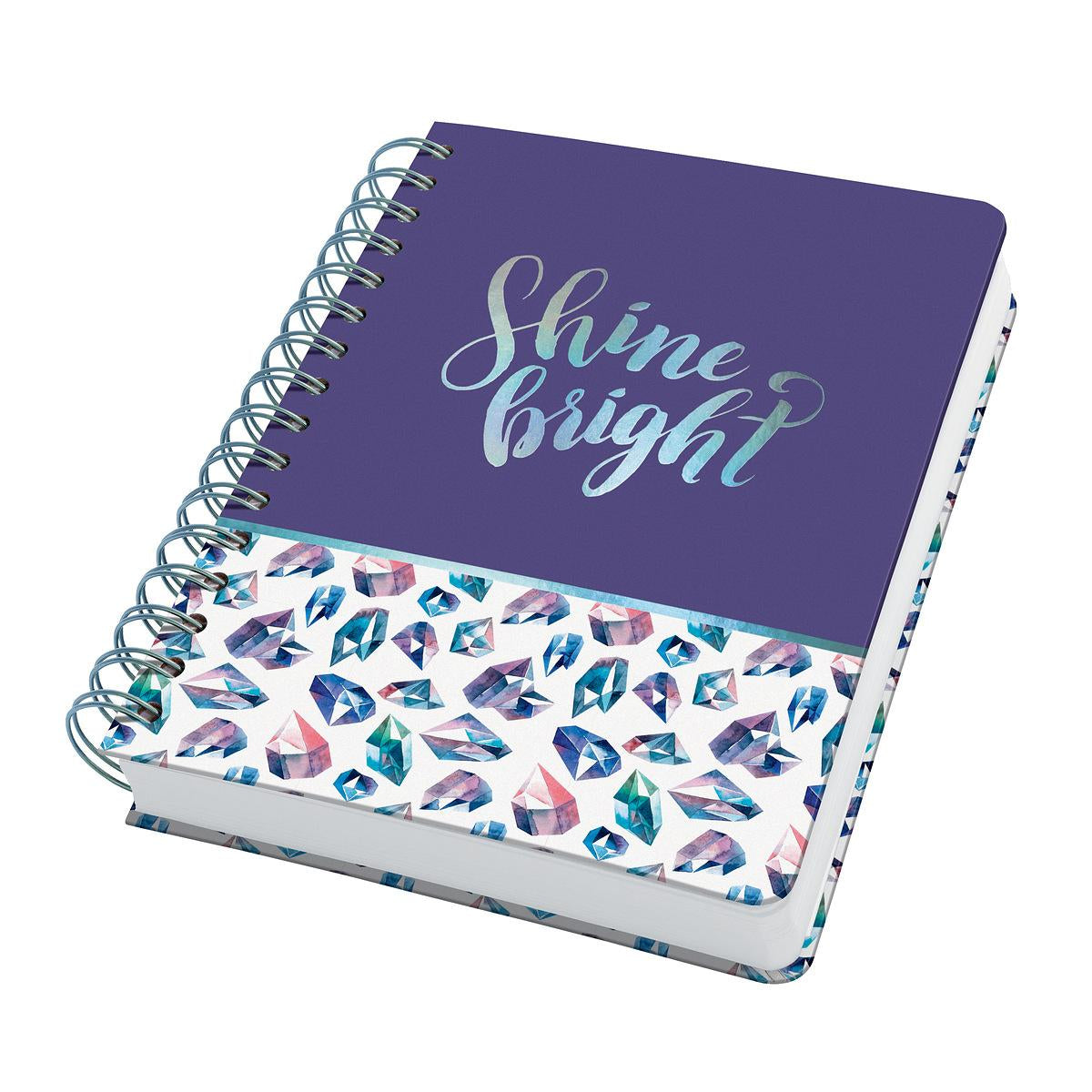 Sigel Spiralbuch JOLIE, 168 × 215 mm, punktkariert, Spiralbindung, Hardcover, 240 Seiten – mehrfarbig