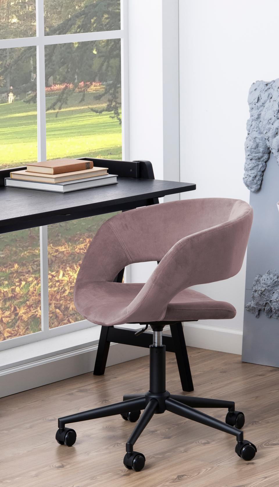Actona Tischplatte – 126 × 51 cm – schwarz
