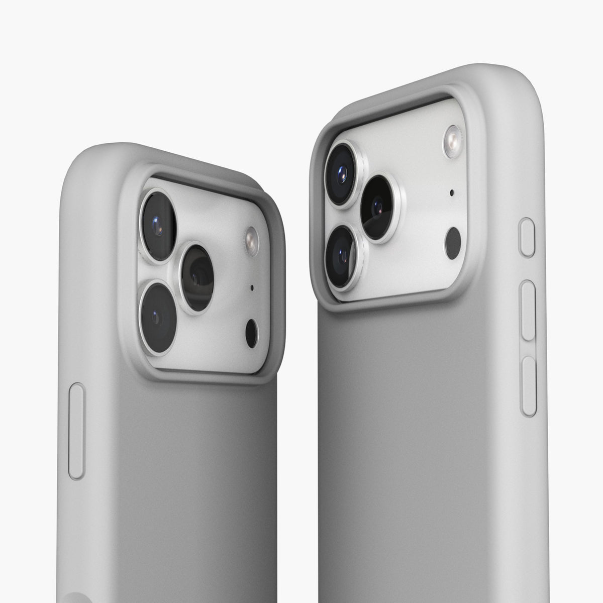 Vonmählen Backcover – für Apple iPhone 17 Pro Max – hellgrau – Silikon, MagSafe-kompatibel
