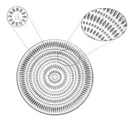 Nachtmann Essteller – 2er Set, Ø 28,0 cm, H 1,3 cm, Glas, Transparent, spülmaschinenfest