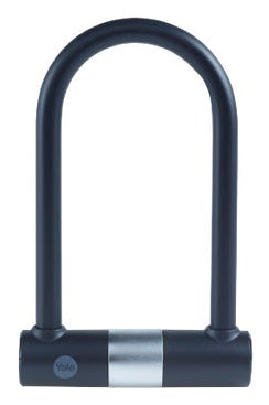 Yale YUL0 Mechanisches Vorhängeschloss – Stahl, Bügel 250×158 mm, Schäkeldurchmesser 18 mm, Basic, Schwarz