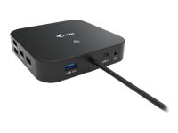 i-tec Dockingstation – USB-C, 2× DP, 5× USB-A, 2× USB-C, 100 W PD, GbE, 3,5 mm Audio, für Windows/Mac/Linux