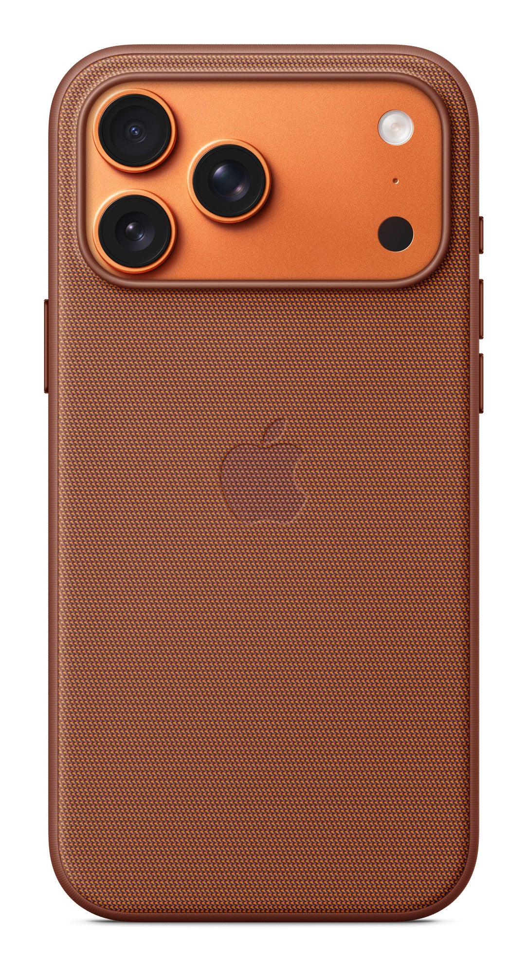 Apple Backcover TechWoven – für iPhone 17 Pro Max – braun – PC – MagSafe-kompatibel, mit Kartenfach