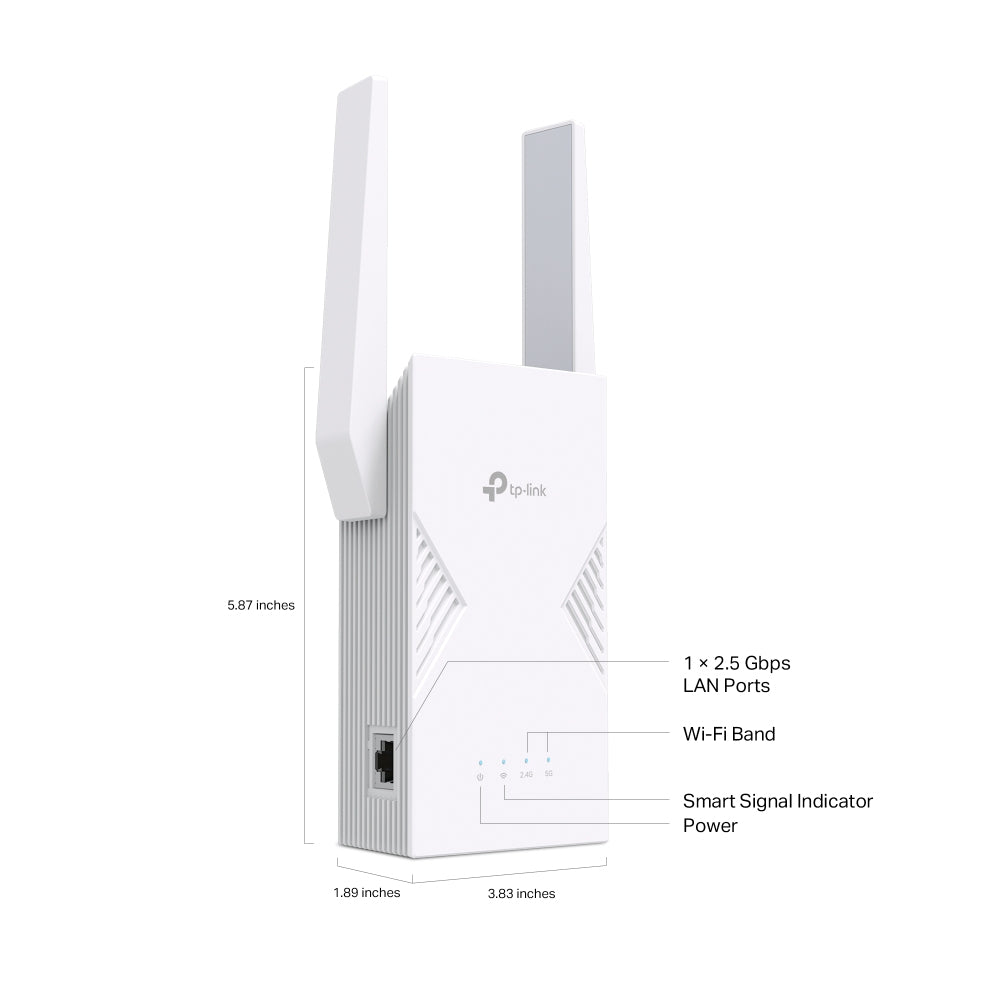 TP-Link RE235BE – Access Point – Wi‑Fi 7 (2,4/5 GHz), 3,6 Gbit/s, 2,5GbE