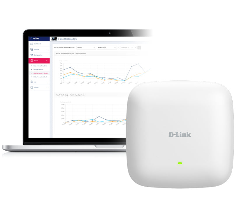 D-Link DAP-X3060 Access Point – Wi-Fi 6 (AX3000), Dual-Band (2,4/5 GHz), 3,0 Gbit/s, 2,5GbE, PoE+